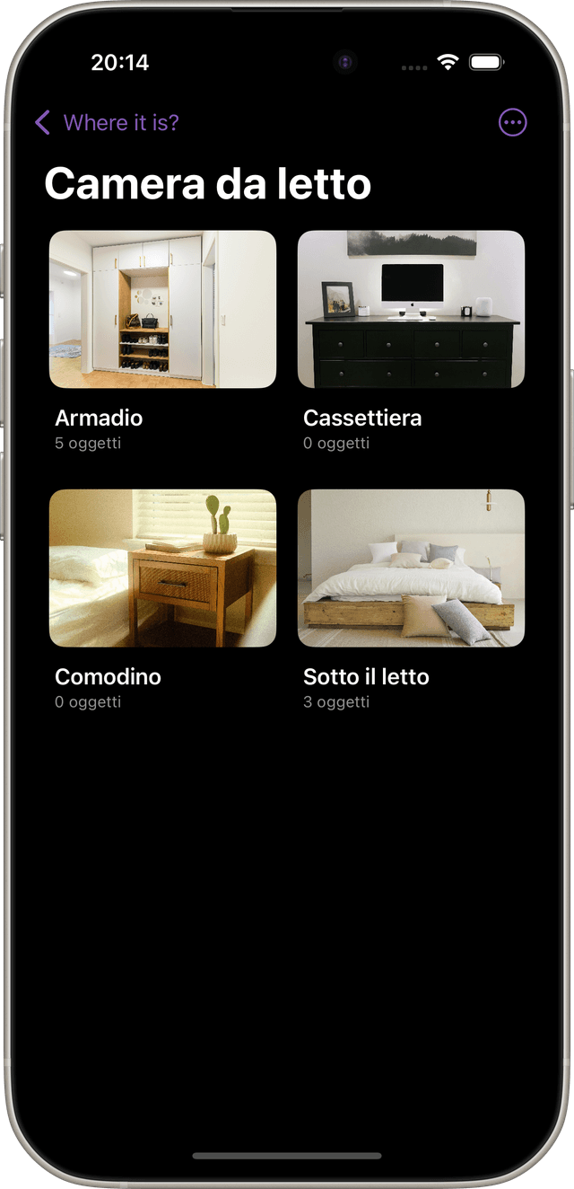 Gerarchia e Preferiti